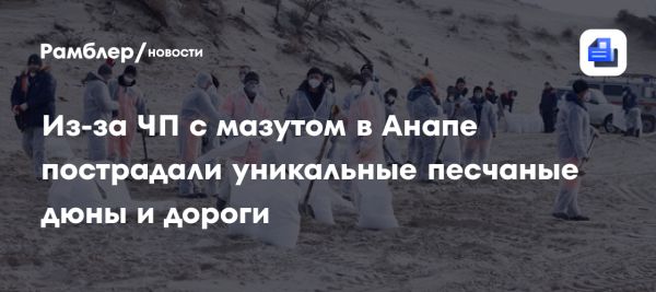 Восстановление дорожной инфраструктуры Кубани после загрязнения мазутом