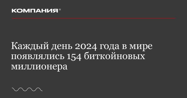 Курс биткоина бьет рекорды в 2024 году и увеличивает количество миллионеров