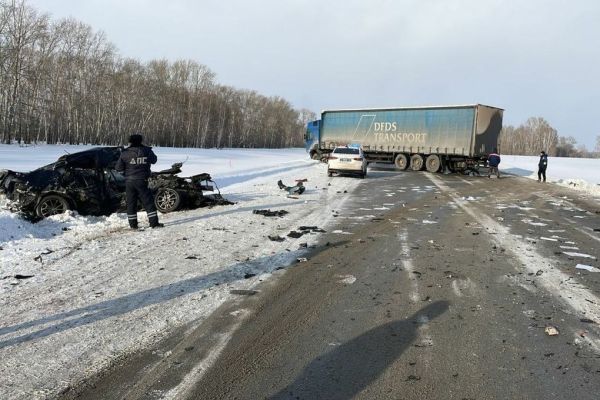 Смертельное ДТП на Чуйском тракте в Новосибирской области