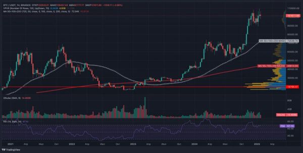 Биткоин обновил рекорд и завершил январь выше 100000 долларов