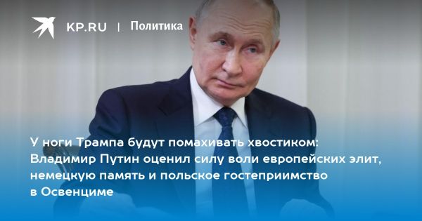 Путин о европейских элитах и Трампе