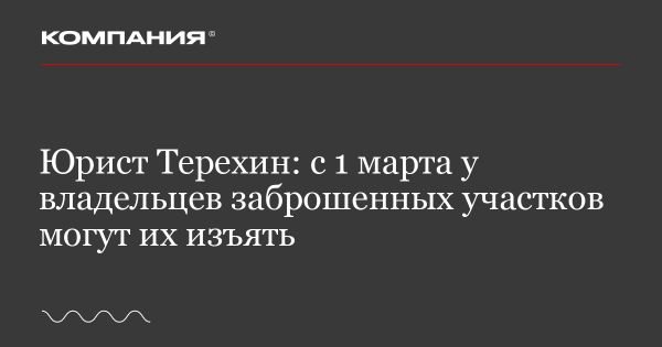 Новые правила использования земельных участков в России с 1 марта