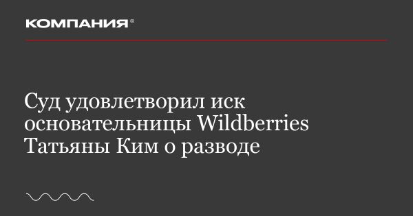 Развод основательницы Wildberries и его последствия