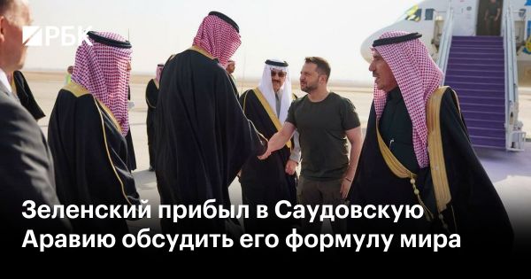 Президент Украины Владимир Зеленский встретился с наследным принцем Саудовской Аравии