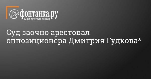 Арест Дмитрия Гудкова: свобода слова и политическая активность