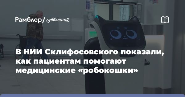 Уникальные помощники в медицине: робокошки