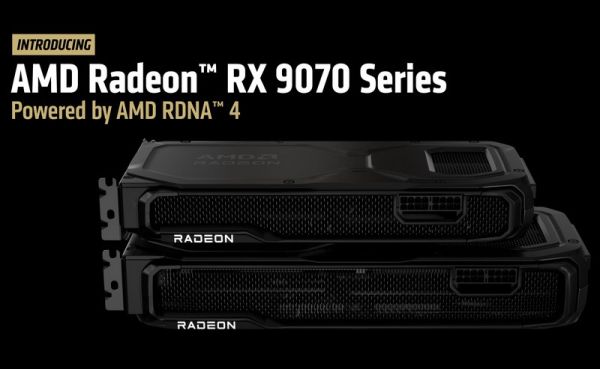 AMD запускает новые видеокарты Radeon RX 9070 и RX 9070 XT