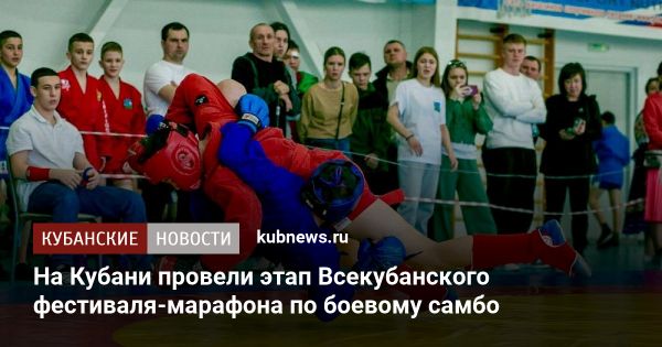 Соревнования по самбо и боевому самбо в Краснодарском крае: развитие массового спорта