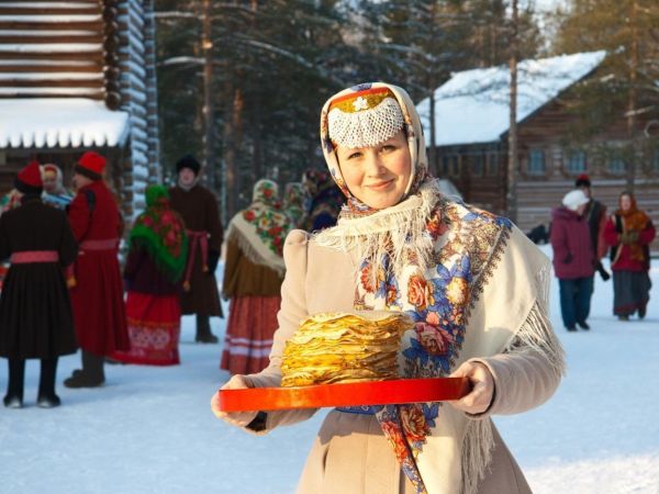 Празднование Поморской Масленицы в Малых Корелах