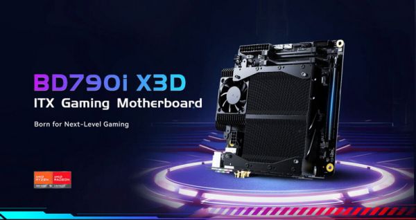 Minisforum анонсирует новейшую платформу MoDT BD790i X3D с мобильным процессором Ryzen 9 7945HX3D