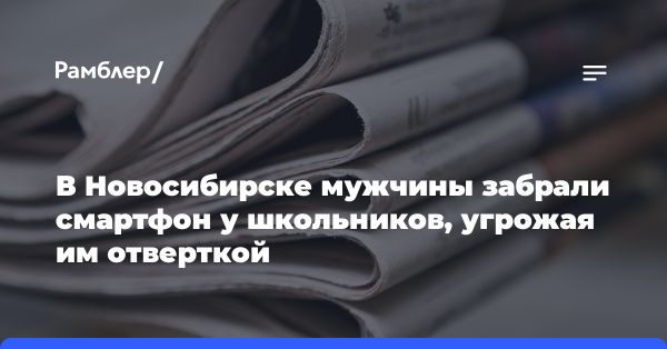 Пьяные сибиряки насильно ограбили школьников в Новосибирске: детали и последствия