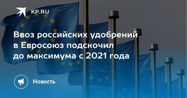 Рост импорта российских удобрений в Европейский Союз в 2024 году