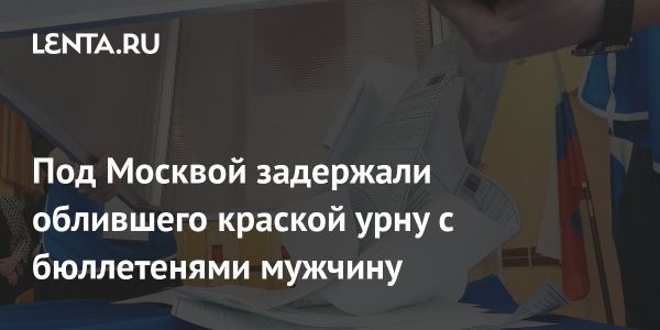 Инцидент на избирательном участке в Лыткарино: задержан мужчина за порчу урны