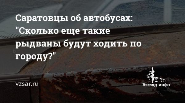 Недовольство саратовцев: от автобусов до выборов