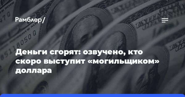 Эксперт Вассерман опасается сохранности долларовых сбережений и управления экономикой США