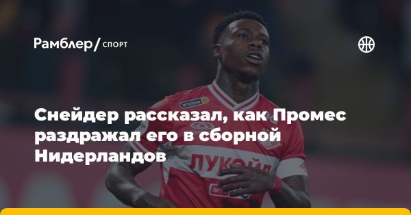 Эпизод с Уэсли Снейдером и Квинси Промесом: урок дисциплины в футбольной сборной