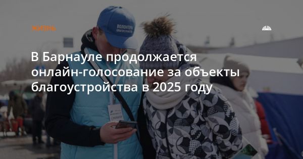 Голосование за благоустройство общественных территорий в Барнауле