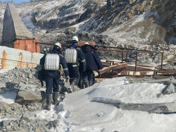 Поисково-спасательная операция на руднике «Пионер» в Зейском округе