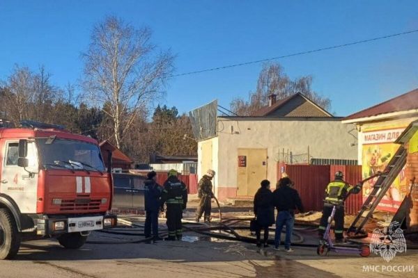 Пожар в продовольственном магазине в Иванове привёл к трагическим последствиям