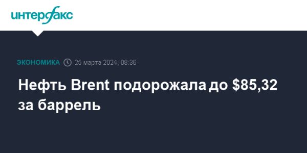 Повышение цен на нефть из-за геополитической напряженности