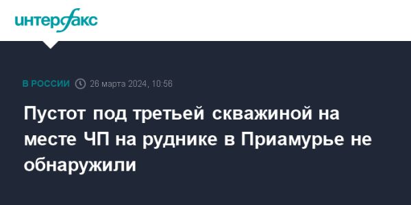 Обнаружена пульпа ил в руднике Пионер в Амурской области