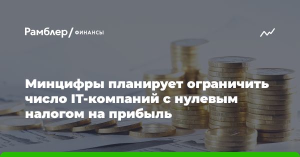 Минцифра России готовит изменения в льготах для IT-компаний