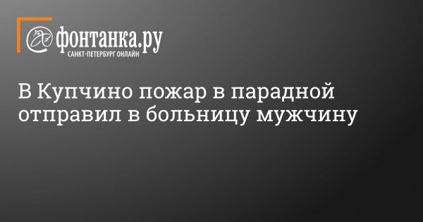 Пожар в доме на Купчинской улице и другие новости из Фрунзенского района Петербурга