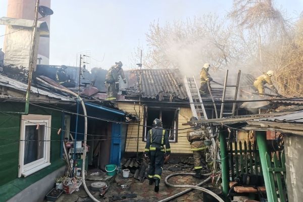 Пожар в жилом доме в Курске: ликвидация и последствия