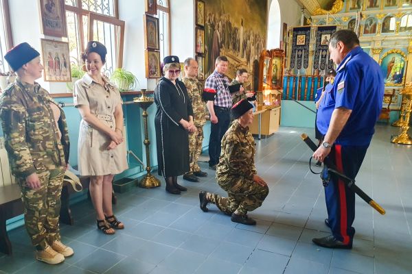 Принятие в дорожное казачество: традиции и символика