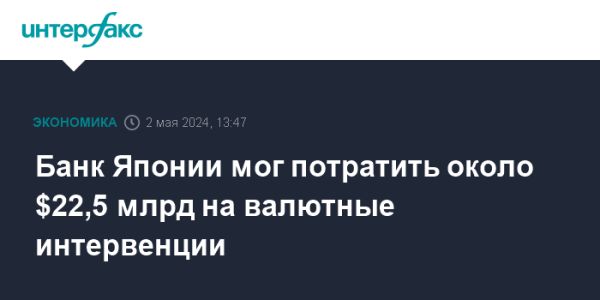 Банк Японии рассматривал интервенции на валютном рынке иены