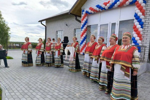 Открытие нового Дома культуры в Рязанской области