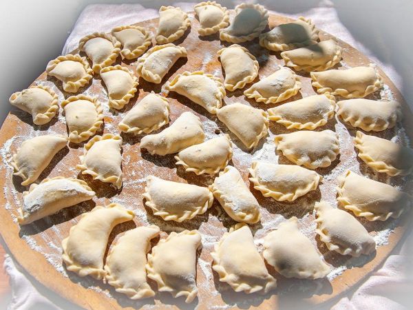Рецепт вкусных вареников с картошкой и грибами