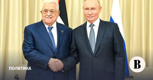 Встреча Путина и Аббаса о национальном вопросе Палестины