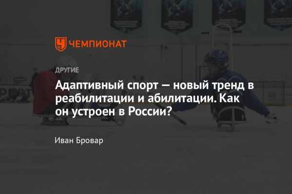 Государственная программа Спорт России и адаптивный спорт