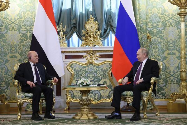 Путин и аль-Алими обсудили экономическое сотрудничество между Россией и Йеменом