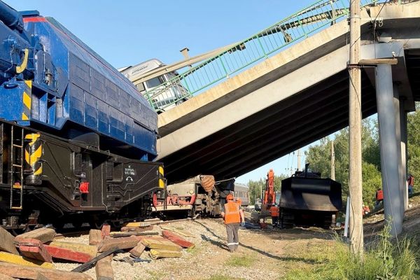Трагическая авария на железной дороге в Брянской и Курской областях