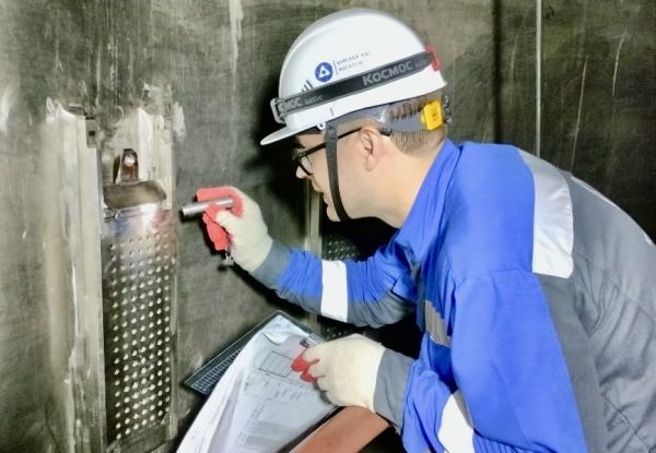 Контроль состояния корпуса реактора на Курской АЭС-2