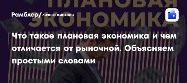 Плановая экономика как система государственного контроля