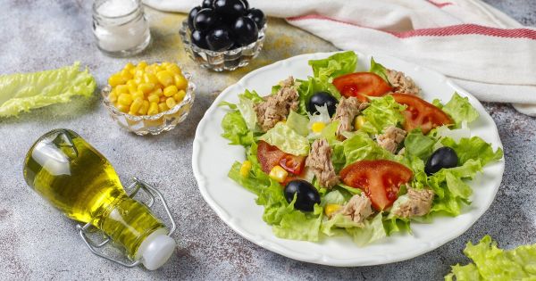 Рецепты постных салатов для здоровья и вкуса