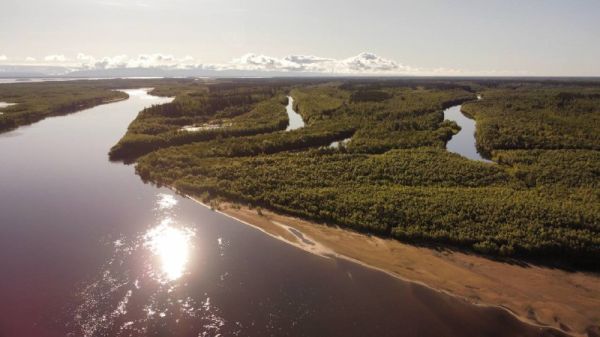 Летний туризм в Якутии рыбалка на реке Лямпушка
