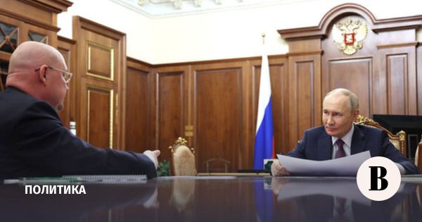 Развитие Севастополя обсуждено на встрече Путина с Развожаевым