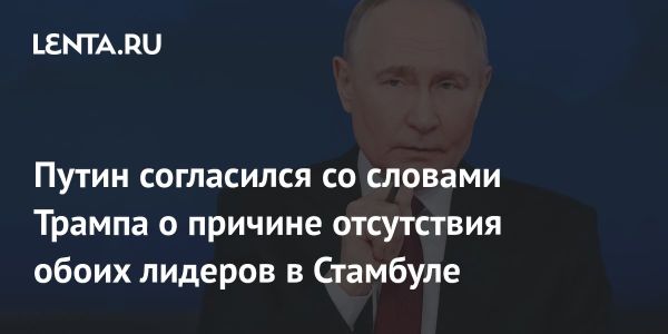 Путин комментирует заявления Трампа о переговорах в Стамбуле