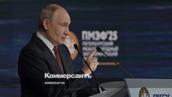 Путин озвучивает внешние и внутренние стратегии России на ПМЭФ-2025