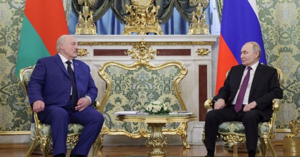 Путин и Лукашенко поддерживают активное сотрудничество