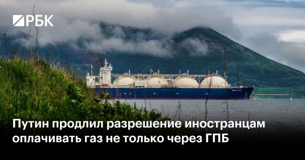 Путин продлил срок оплаты российского газа для иностранных компаний