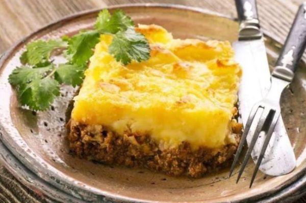 Простой рецепт запеканки с пюре и фаршем