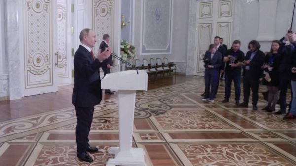 Выступление Путина о переговорах с Украиной и гуманитарной ситуации