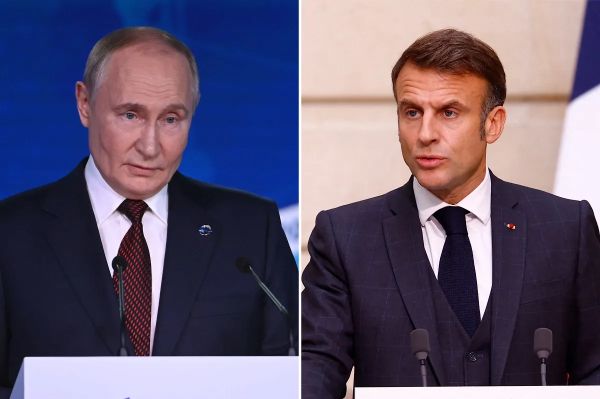 Переговоры Путина и Макрона о ситуации на Ближнем Востоке и Украине