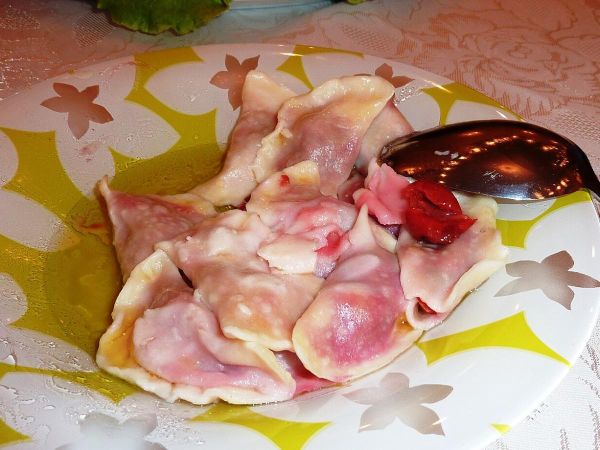Вареники на пару с клюквой традиционный рецепт