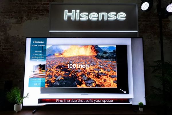 Инновации в технике на конференции Hisense